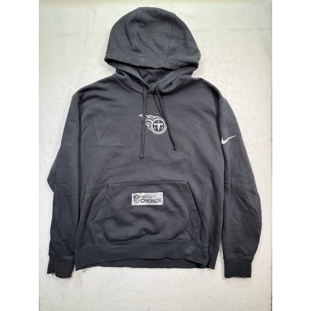 Tennessee Titans Nike Hoodie Men's L Team Issue On Field Corey Cooper RARE